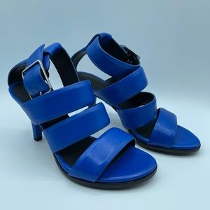 Alexander Wang Blue Strappy Heels